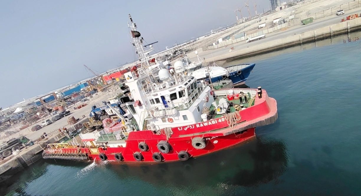 Utility vessel rawabi 401